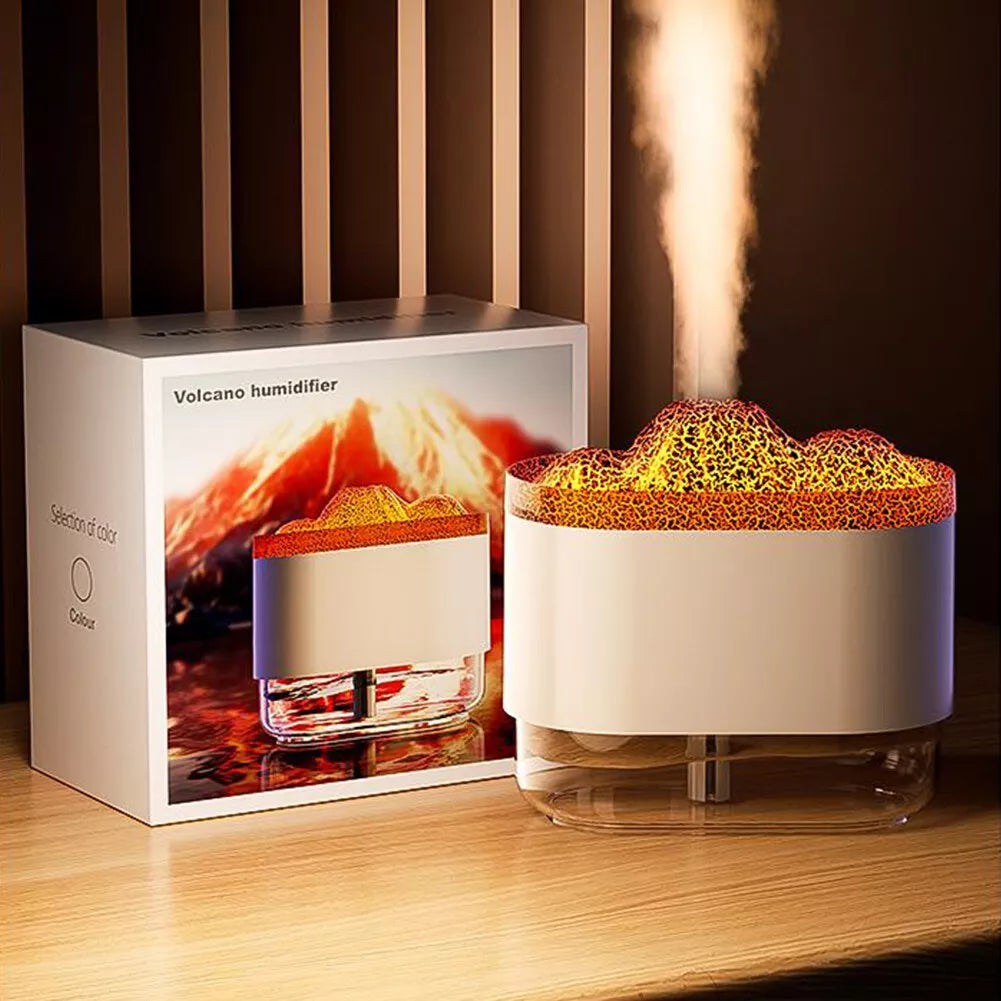 Humificador Volcán  purificador de aire (Aromaterapia)